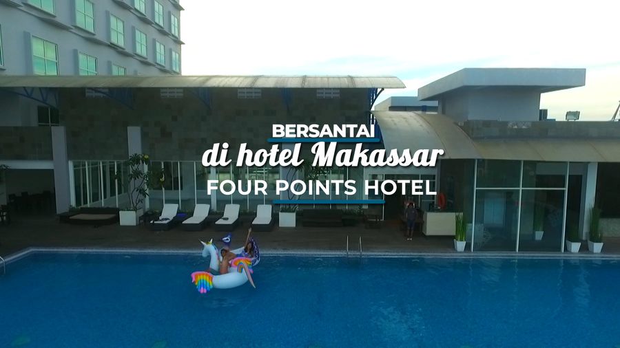 Bersantai di Kolam Renang Atap Hotel Sambil Menikmati Sarapan