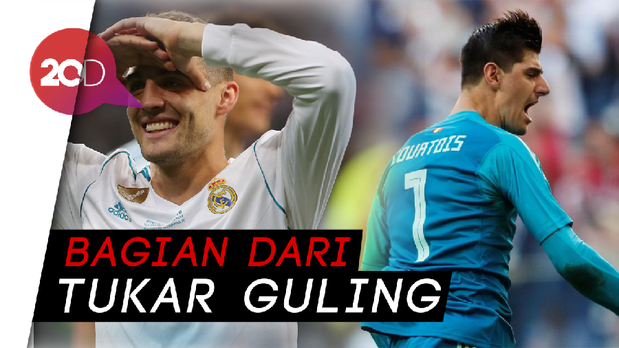 Courtois ke Madrid, Kovacic Dipinjam Chelsea