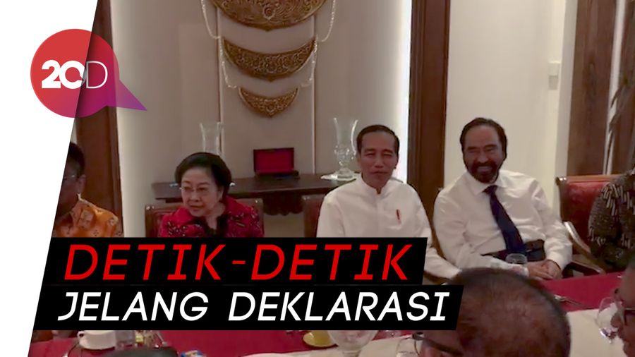 Parpol Koalisi Jokowi Teken Dokumen Dukungan Capres-Cawapres
