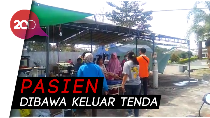 Potret Kepanikan di RSUD Lombok Saat Diguncang Gempa 6,2 SR