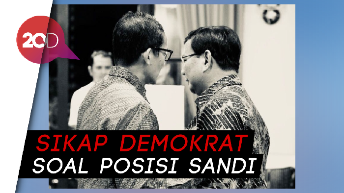 Sandi Jadi Kandidat Cawapres Prabowo, Begini Respons Demokrat
