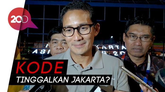 Sandiaga: I Love Jakarta, Im Gonna Miss Jakarta