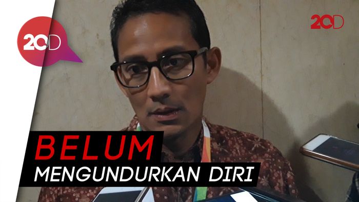  Santer jadi Cawapres, Sandi: Saya Masih Bertugas di DKI