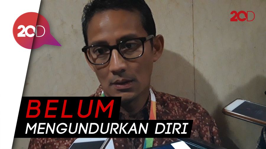  Santer jadi Cawapres, Sandi: Saya Masih Bertugas di DKI