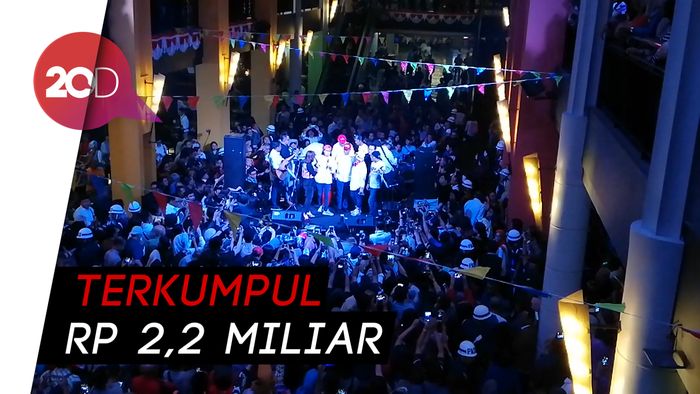 Aksi Elek Yo Band Manggung Galang Dana untuk Lombok