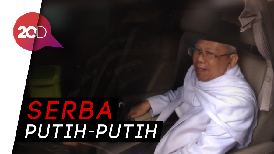 Bersarung, Maruf Amin Siap Daftar ke KPU