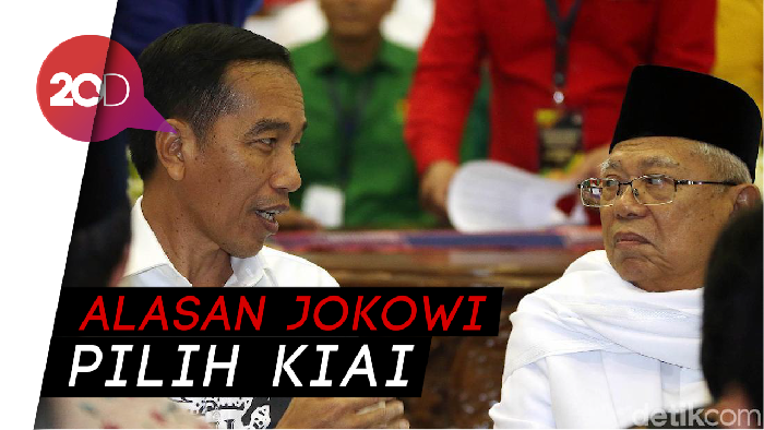 KH Ma’ruf Amin: Kok, Pak Presiden Pilih Saya?