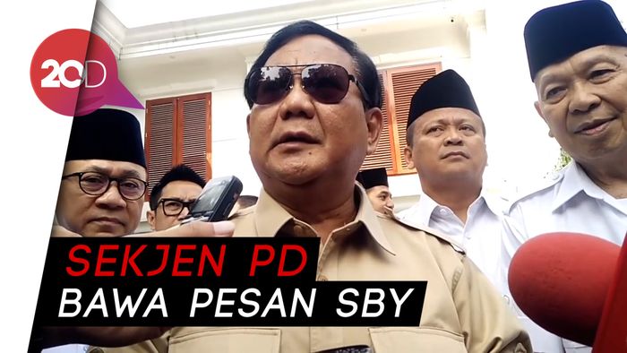 Prabowo: Demokrat Dukung Koalisi Kami