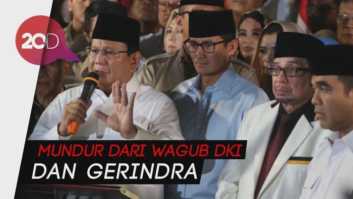 Prabowo Ungkap Pengorbanan Mahal Sandi untuk Jadi Cawapres