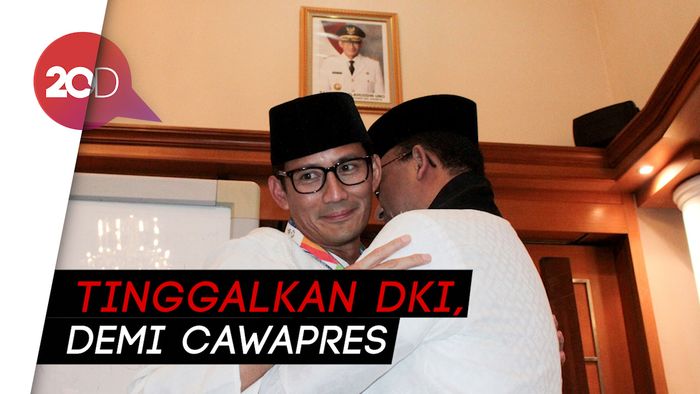  Sah! Sandi Mundur dari Kursi Wagub DKI