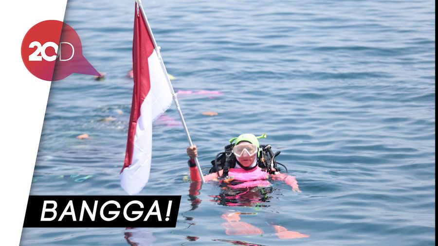 Congrats! 930 Wanita Selam Indonesia Pecahkan Dua Rekor MURI