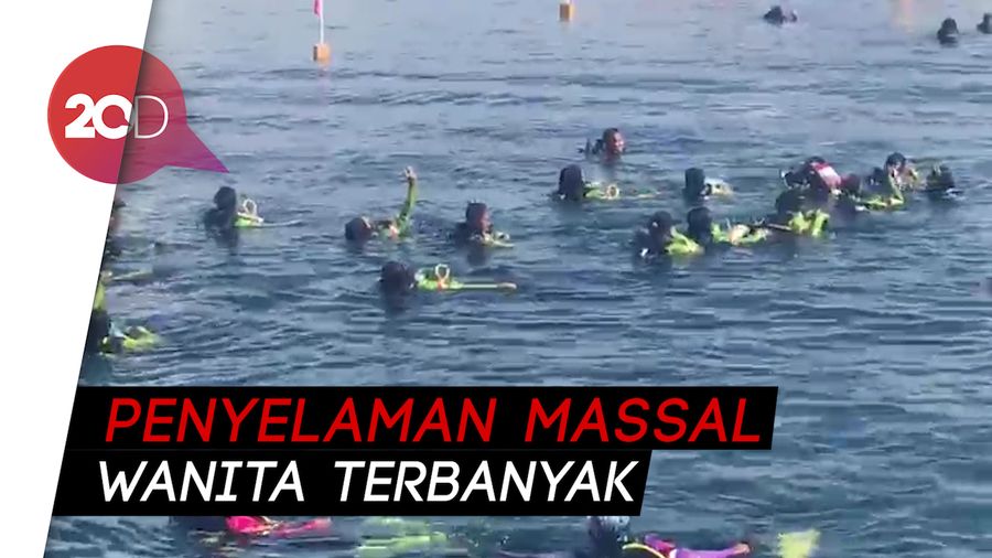 Keren! 930 Penyelam Wanita Siap Pecahkan 2 Rekor MURI