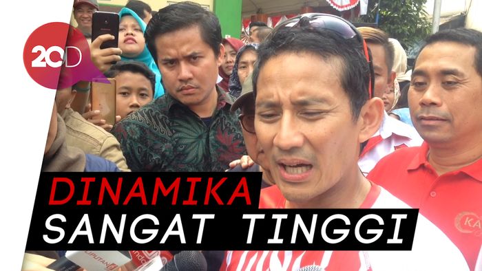 Sandi Ngaku Tak Ada Rencana Buat Maju di Pilpres 2019