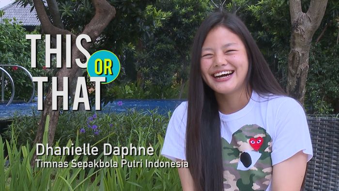 This or That, Dhanille Pilih Evan Dimas atau Egy Maulana?