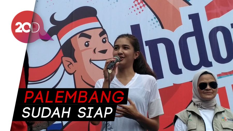 Cerita Mikha Tambayong Jadi Pembawa Obor Asian Games 2018