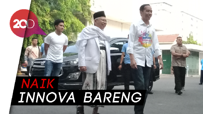 Ditemani Putra-Putrinya, Jokowi-Maruf Amin Jalani Tes Kesehatan