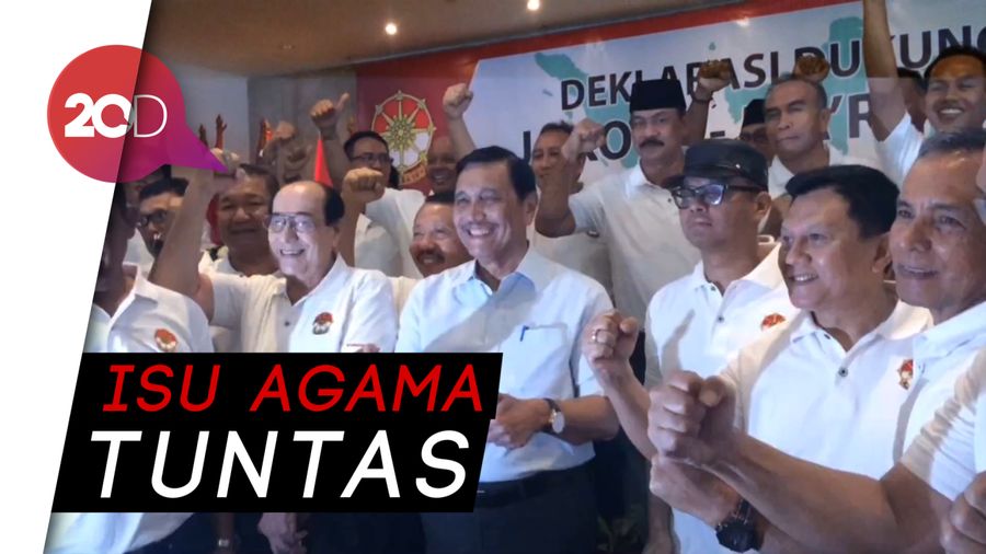 Kata Luhut Soal Alasan Jokowi Pilih Maruf Amin