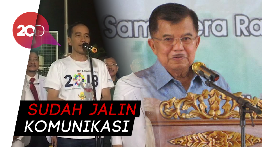 Jokowi: JKMau jadi Ketua Tim Pemenangan Jokowi-Maruf
