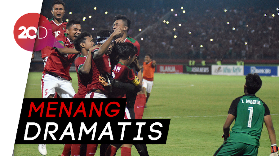 Kalahkan Thailand, Indonesia Juara Piala AFF U-16 2018