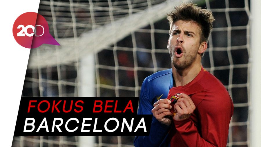  Pique Pensiun dari Timnas Spanyol Demi Barcelona