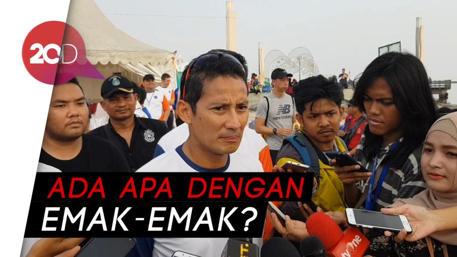 Sandiaga yang Tak Henti-henti Dengungkan Partai Emak-emak