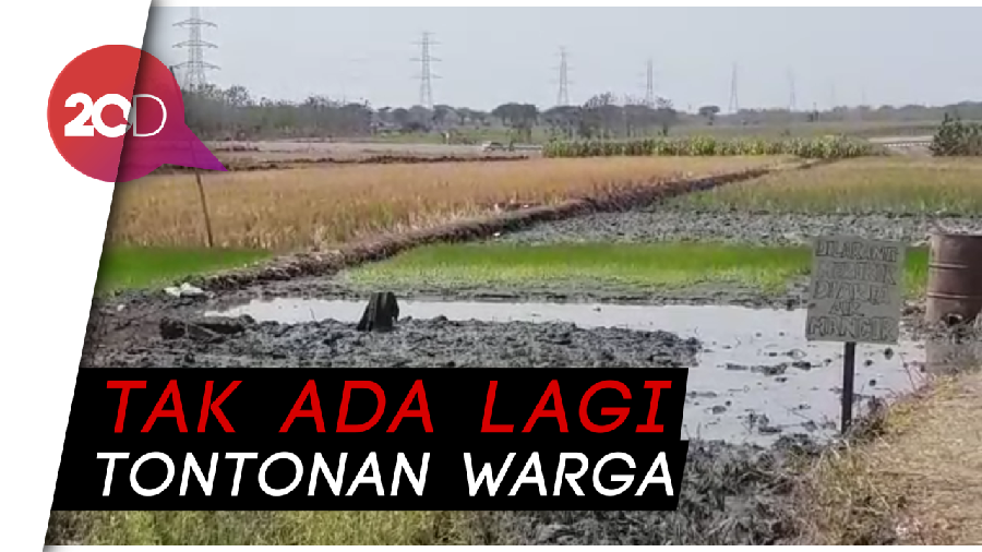 Semburan Air Campur Pasir di Ngawi Akhirnya Berhenti