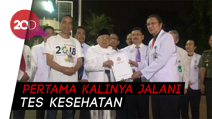 Usai Tes Kesehatan, Maruf: Lebih Lelah Keliling Daerah