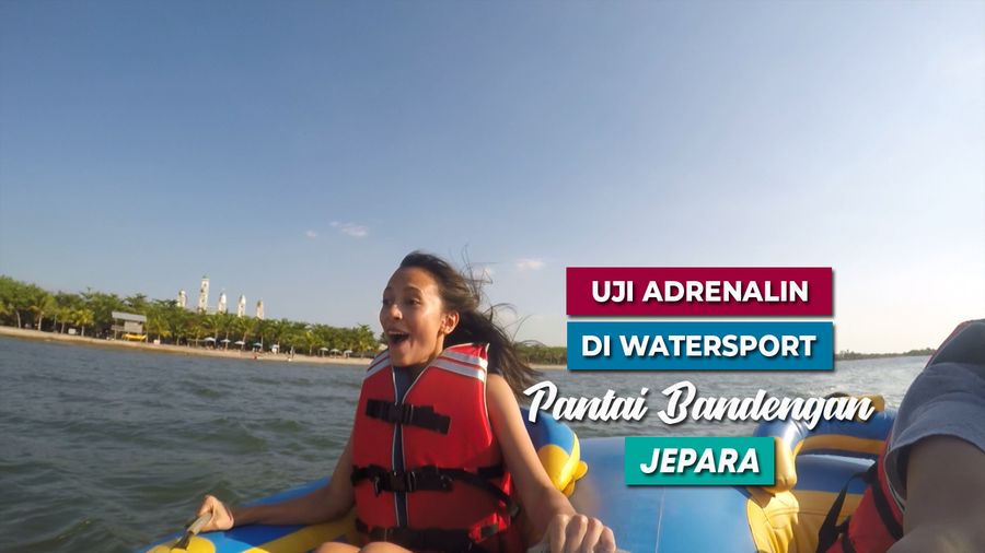Menguji Adrenalin di Pantai Bandengan, Jepara