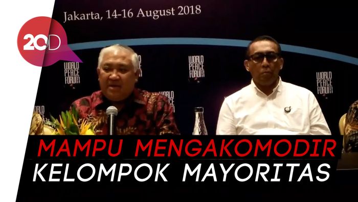 Din Syamsuddin Puji Langkah Jokowi Tunjuk Maruf Amin