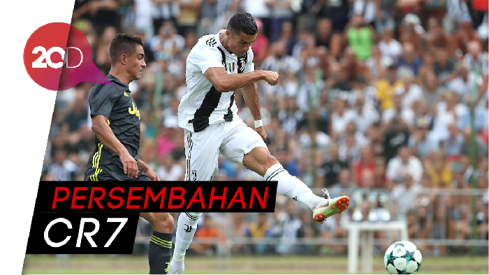 Gol Perdana Ronaldo di Juventus