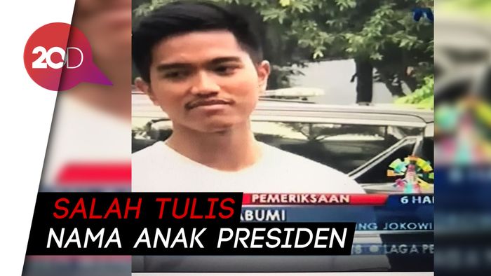Nama Kaesang Jadi Gibran, TVRI Minta Maaf
