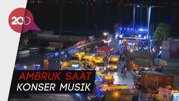Ratusan Orang Luka-luka Akibat Dermaga Ambruk di Spanyol