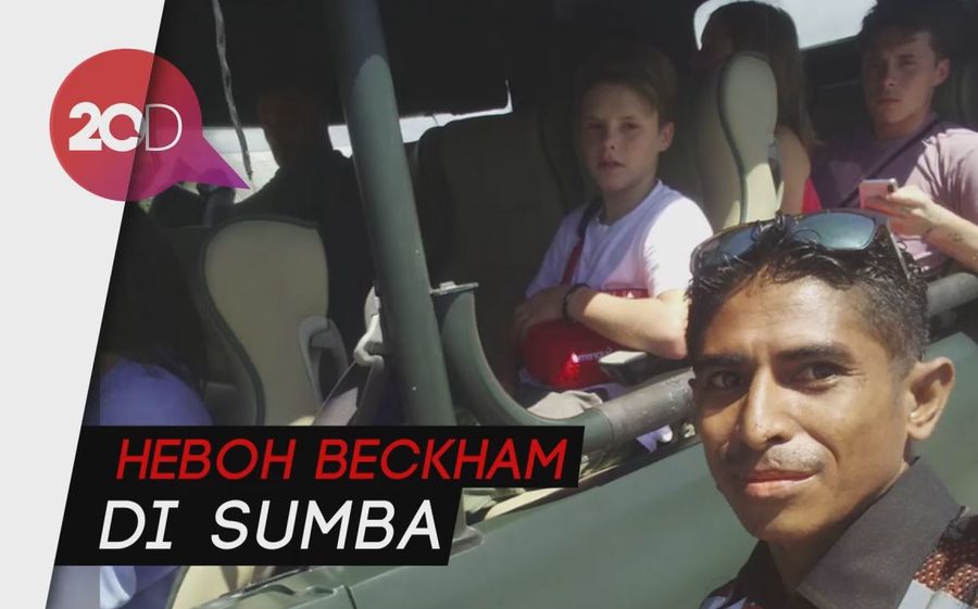 Warga Sumba Ini Terkejut, Nggak Nyangka Beckham ke Kampungnya