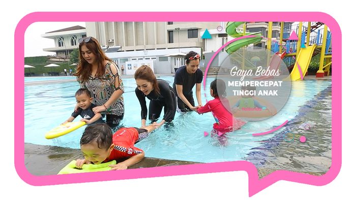 Ragam Gaya Renang yang bisa Mempercepat Tinggi Anak