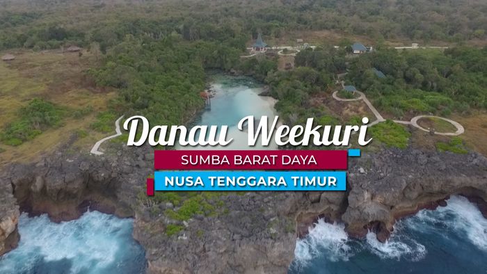 Pesona Unik Danau Weekuri di Pulau Sumba
