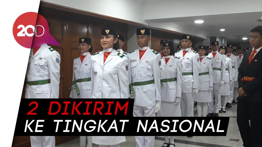 54 Anggota Paskibraka DKI Jakarta 2018 Dikukuhkan