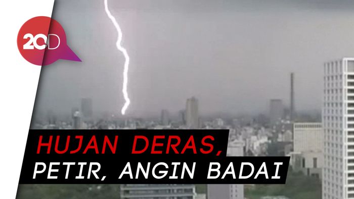 Cuaca Buruk Terjang Tokyo, Listrik di 8.700 Rumah Padam!