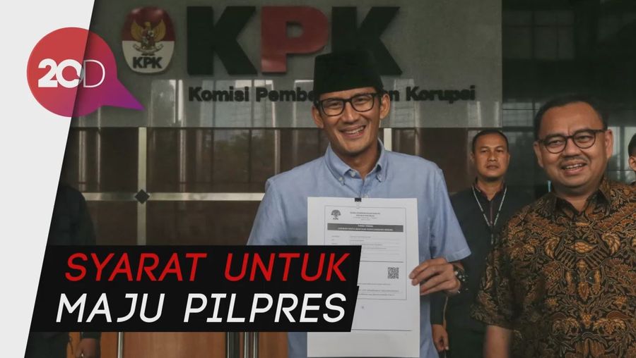Ditemani Sudirman Said, Sandiaga Lapor LHKPN ke KPK