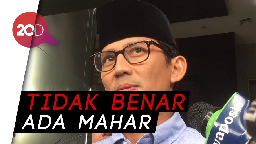 Kepada KPK, Sandiaga Bantah Tudingan Mahar Rp 500 M