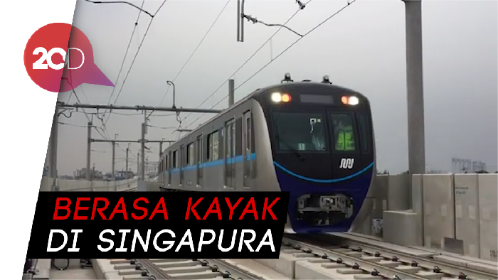 Netizen Takjub Lihat Penampakan Stasiun Senayan MRT Jakarta