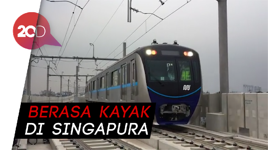Netizen Takjub Lihat Penampakan Stasiun Senayan MRT Jakarta