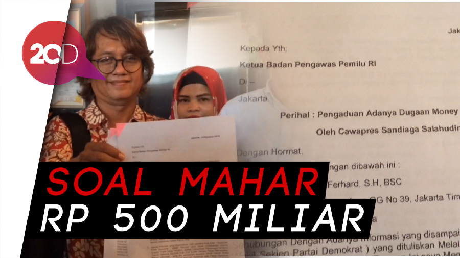Relawan Jokowi Kompak Laporkan Sandiaga ke Bawaslu