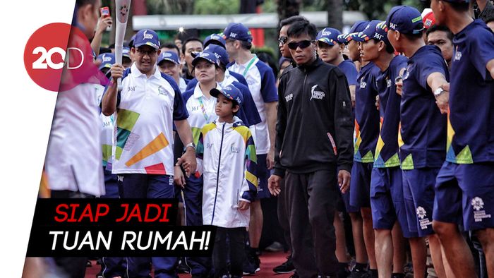 Api Obor Asian Games 2018 Tiba, Jakarta Siap!