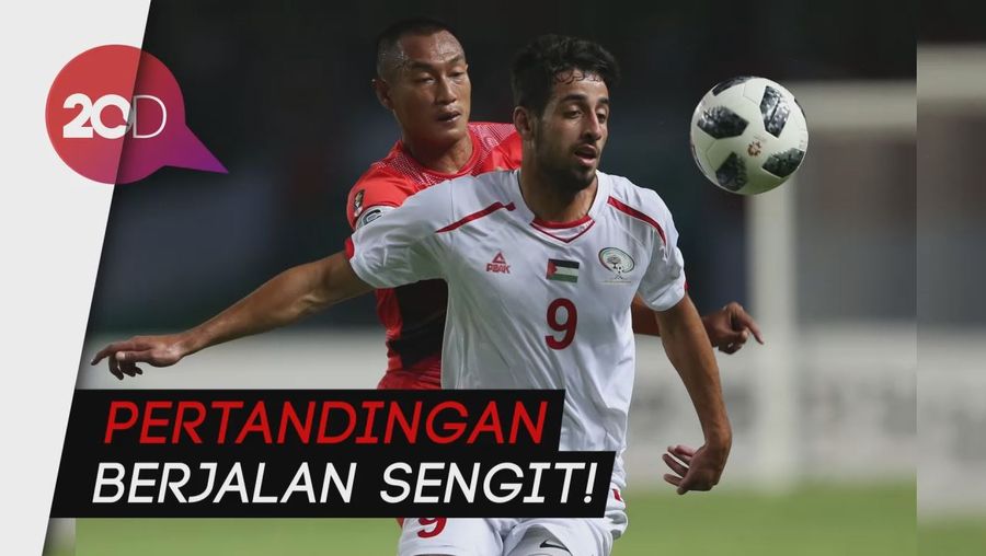  Indonesia Kalah 1-2 dari Palestina 