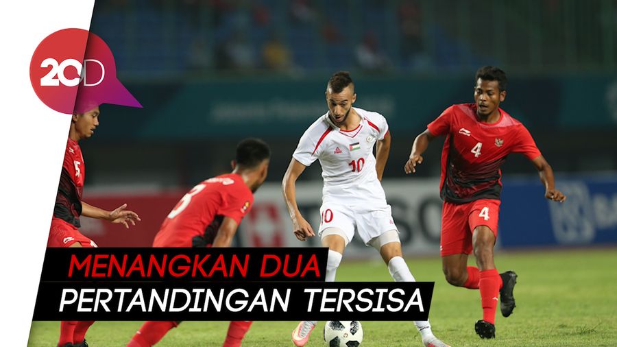 Kalah dari Palestina, Indonesia Masih Berpeluang Lolos Grup