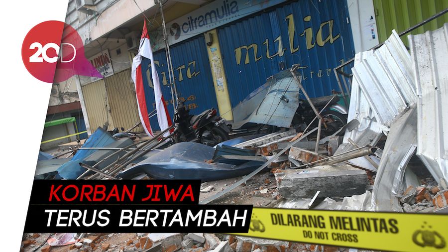 Korban Tewas Gempa Lombok Bertambah Jadi 460 Orang