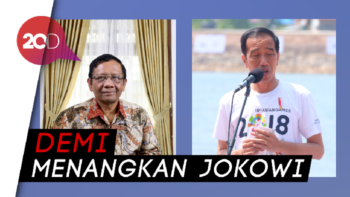Mahfud MD Digoda Posisi Strategis Tim Pemenangan Jokowi