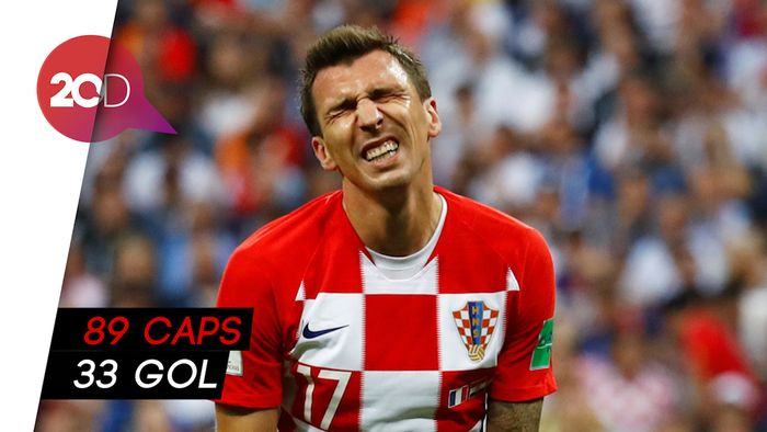 Mandzukic Gantung Sepatu dari Timnas Kroasia