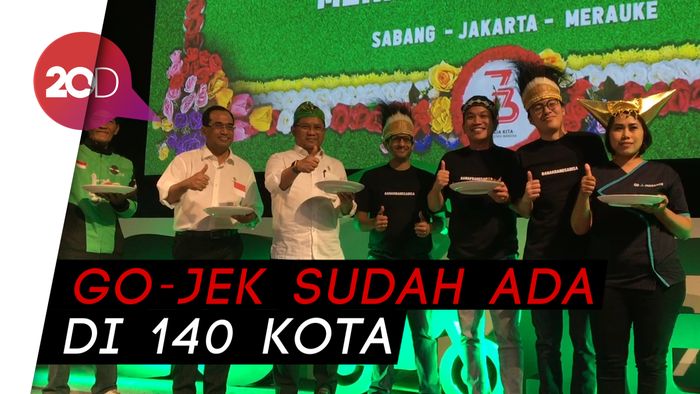 Go-Jek Lebarkan Sayap, Kini Hadir di Sabang dan Merauke