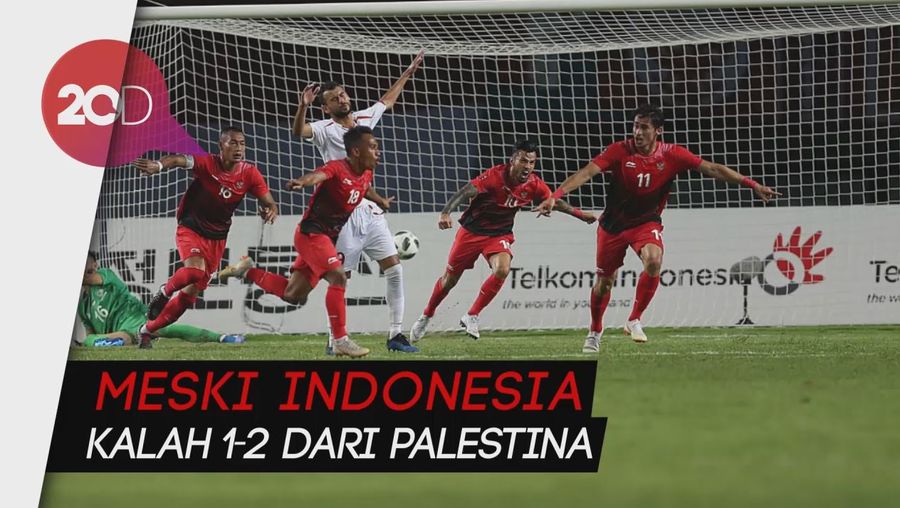 Saat Suporter Indonesia Beri Dukungan untuk Palestina
